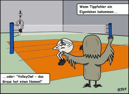 VolleyOwl - Das Graue hat einen Namen