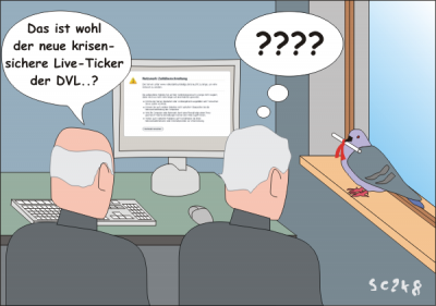 Außen vor statt Live dabei...