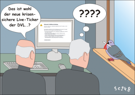Außen vor statt Live dabei...